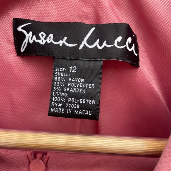 Vintage baby pink 2 piece set! Dress and trench combo - Picture 5 of 6